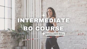 Bo Staff intermediate - Shoulder Roll