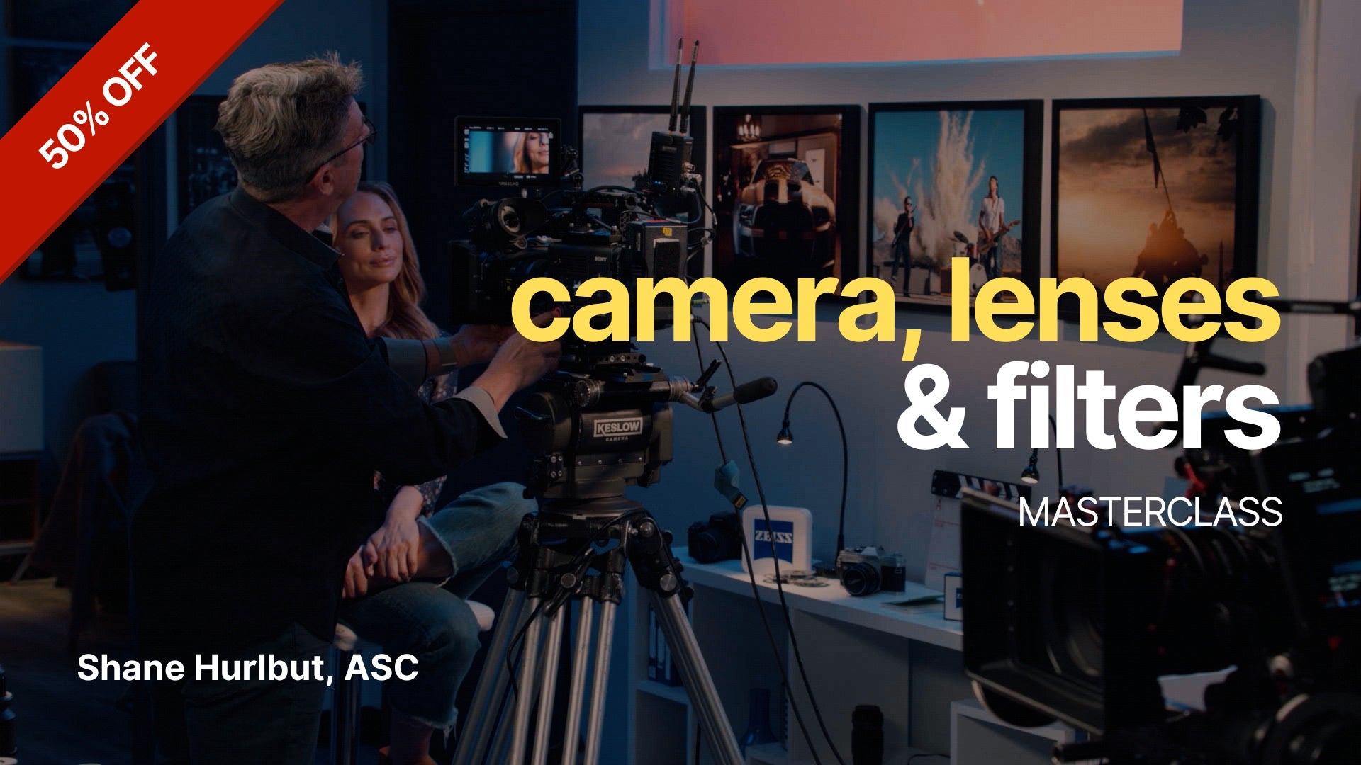 Camera, Lenses & Filters Masterclass | Shane Hurlbut, ASC