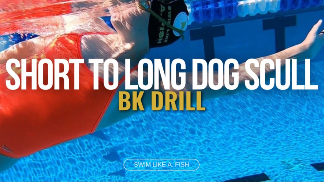 Short to Long Backstroke Scull Drill