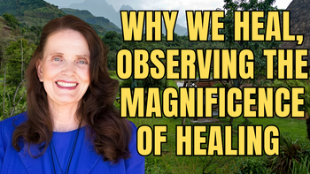 Lecture 89 - Anna Maria Clement, Ph.D., L.N. - Why we heal, observing the magnificence of healing