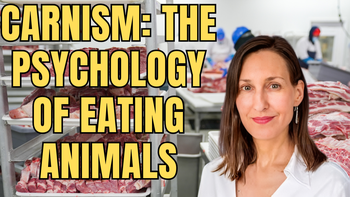 Lecture 92 - Melanie Joy, Ph.D., Ed.M. - Carnism: The psychology of eating animals