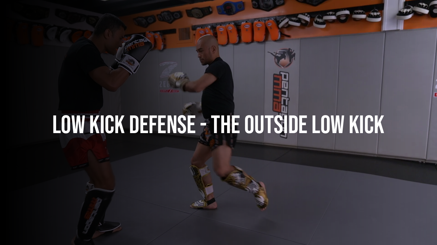 Low Kick Defense: The Outside Low Kick