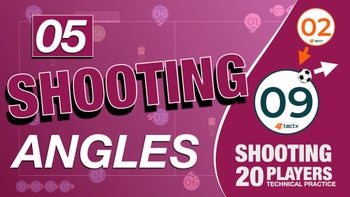 SHOOTING | SHIFT AND SHOOT | TECHNICAL PRACTICE | 20 PLAYERS