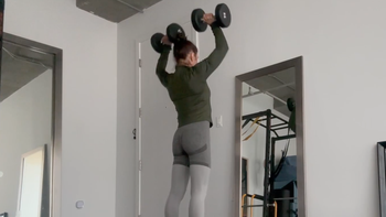 Shoulders with Dumbbell Press