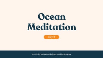 Ocean Meditation