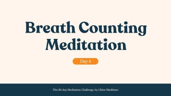 Breath Counting (4-min)