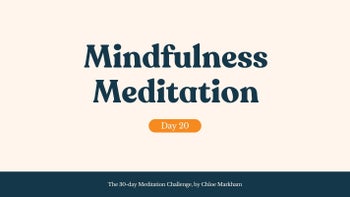 Mindfulness Meditation