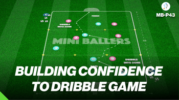 The Dribbling Zones Game | Mini Ballers P43