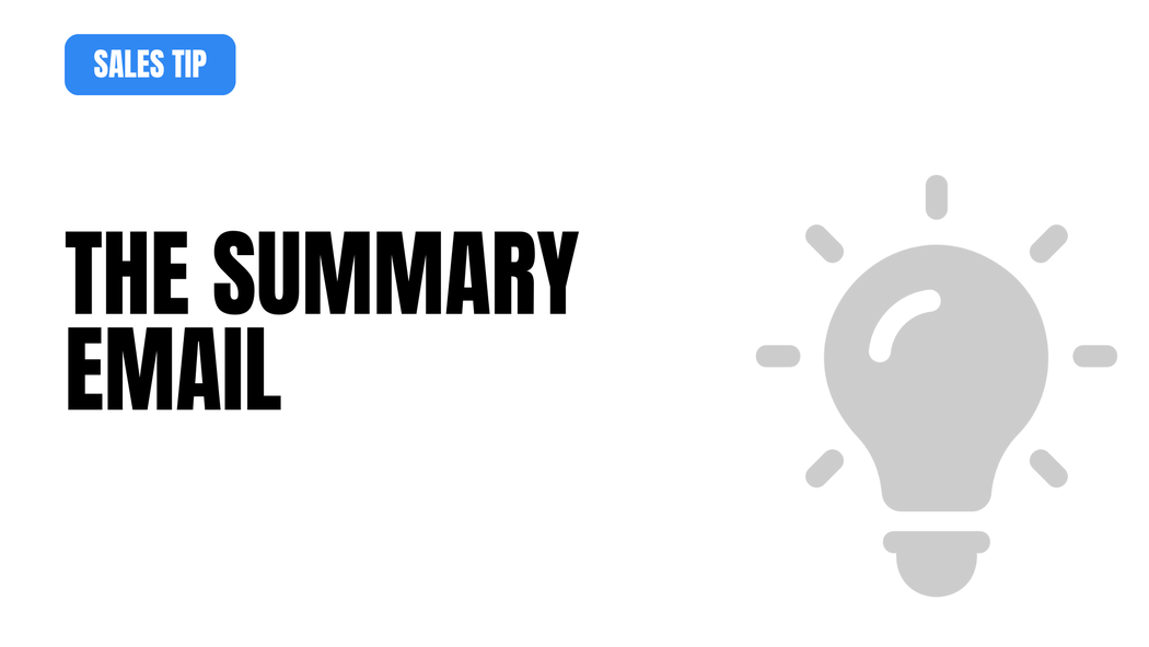 The Summary Email