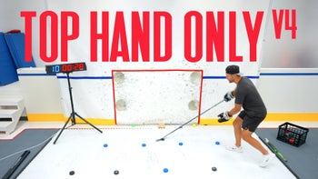 (Top-Hand-Only) Zig Zag Stickhandling Session