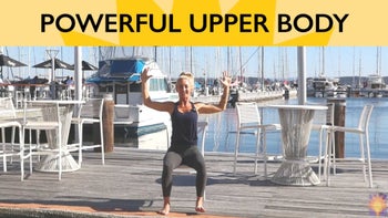 Work Your Big Guns & Power Muscles – Chair Yoga with Alicia at the Yacht Club
