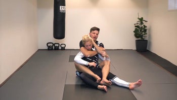 Rear Naked Choke with Tum Energia