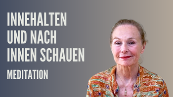 Innehalten und nach innen schauen