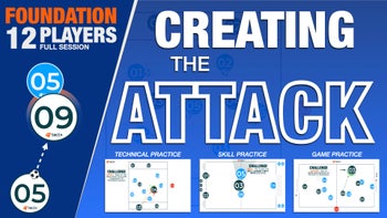 CREATING THE ATTACK | FULL SESSION | FOUNDATION | 12 PLAYERS