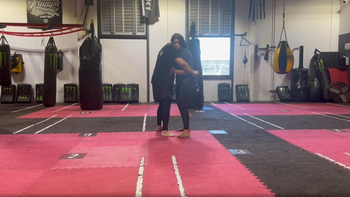 Bearhug From The Front Arms Trapped