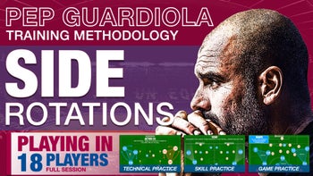 PEP GUARDIOLA | PLAYING IN | FULL SESSION | 18 PLAYERS