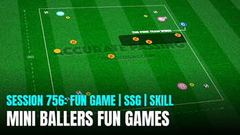 Session 756: Mini Ballers - Through the Gates, Knock the Cones & Dance Moves!