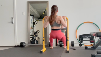 Back & biceps with half pull-ups, inverted rows & biceps curls