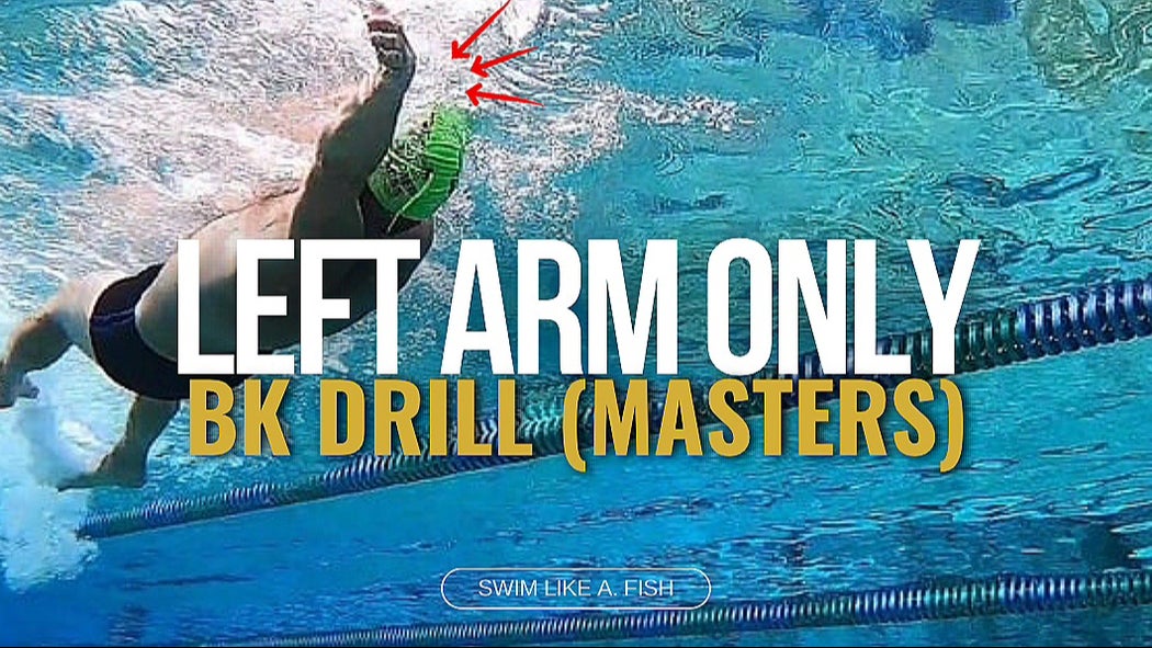 Left Arm Only Backstroke Drill Masters