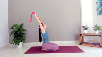 Gentle Flexibility Class (with a strap) ✨ Awakening Challenge Day 4