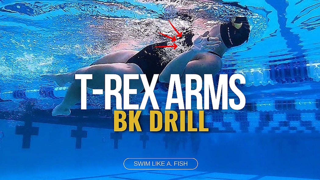 T-Rex Arms Backstroke Drills