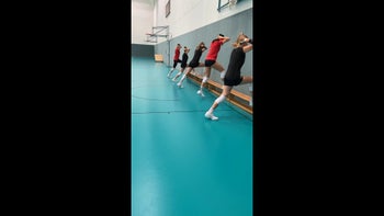 Elevated Ankle Hops Fwd/Bkwk