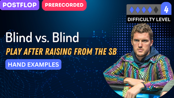 Blind vs Blind Series: Postflop Play After Raising from the SB - Theory