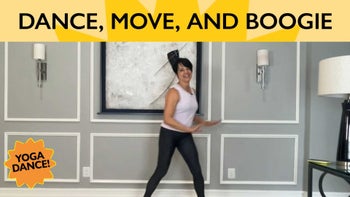 Boogie Down: Fun Standing Cardio Dance Class with Sara