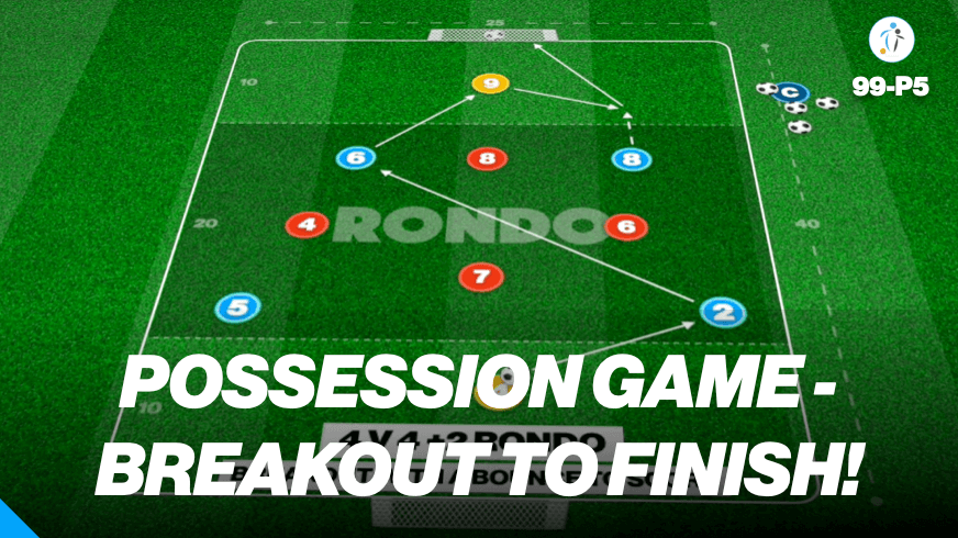 4 V 4 + 2 Breakout Possession Game | 99-P5
