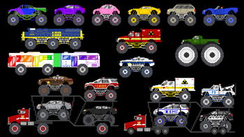 Monster Vehicles Exclusive