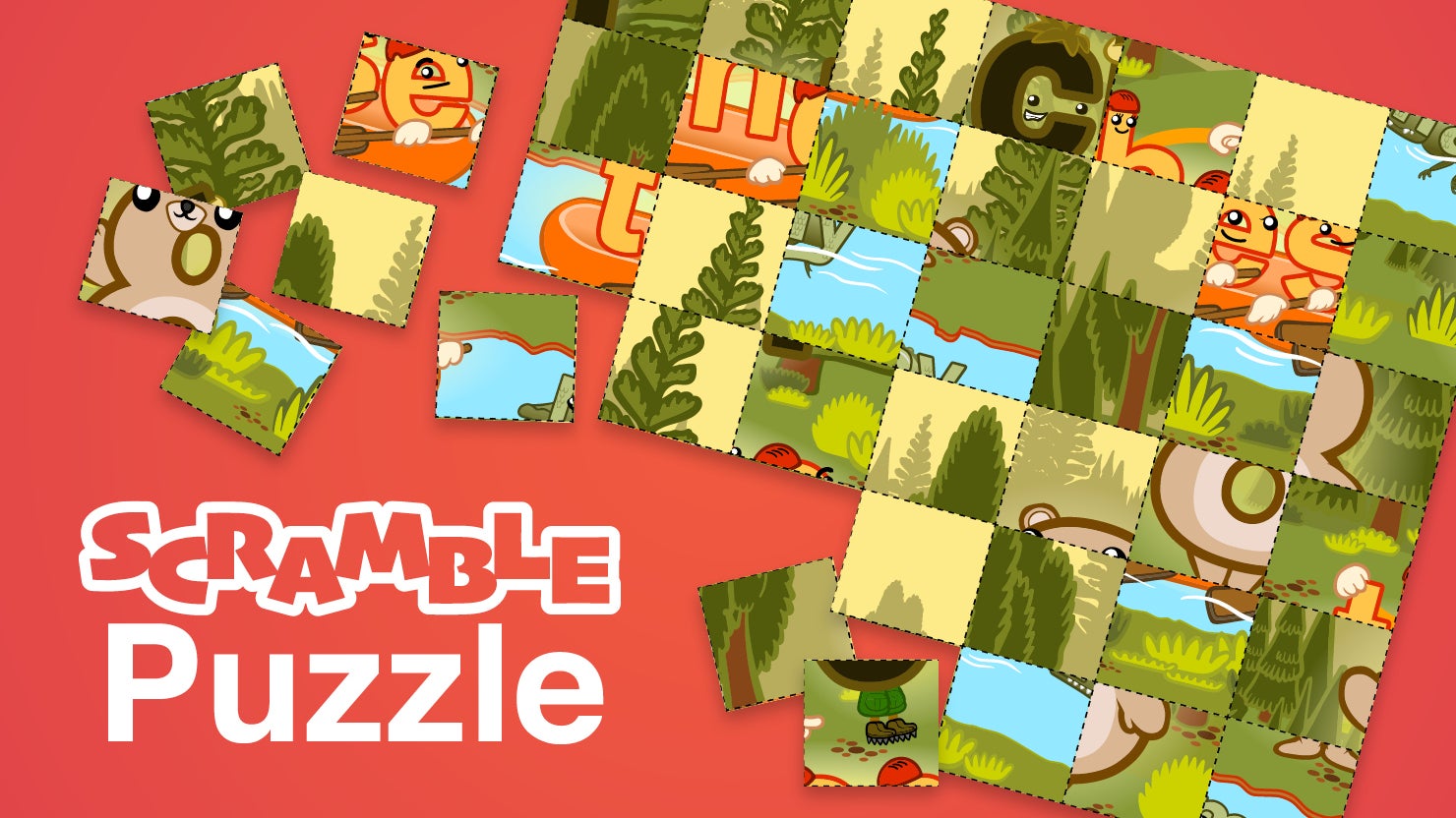 Preschool Prep Kids Club | Scramble Puzzle | July 2025
