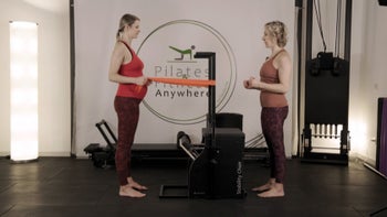 Pilates in Gravidanza 2° e 3° Trimestre: Allenamento sulla Chair