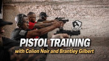 Defensive Pistol Training With Colion Noir and Brantley Gilbert