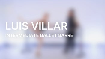Intermediate Ballet Barre with Luis Villar