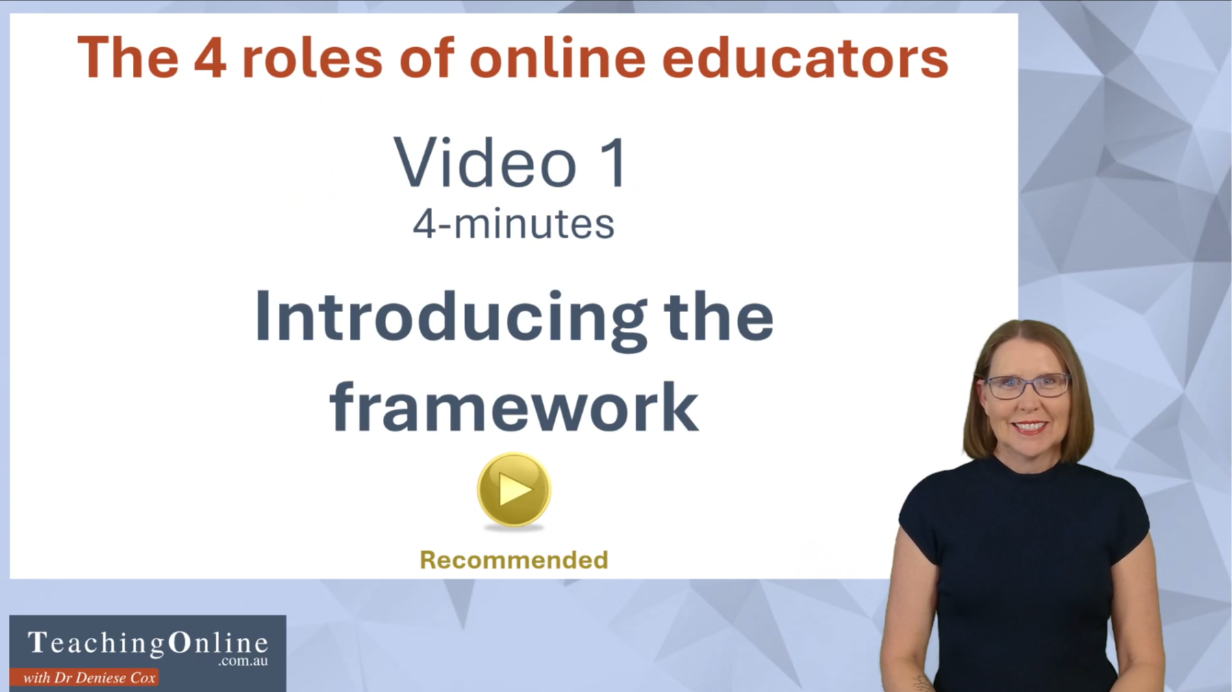 The 4 roles of online educators | TeachingOnline.com.au