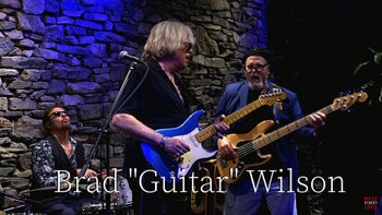 Brad Guitar Wilson live at Wave Street Studios
