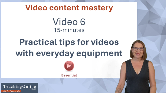 VideoMastery6 | TeachingOnline.com.au