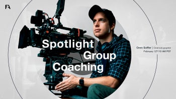 Spotlight Group Coaching | Cinematographer Oren Soffer