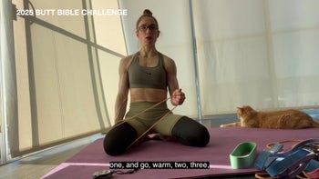 Biceps with resistance bands