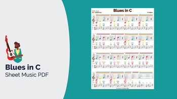Blues in C - Sheet Music PDF