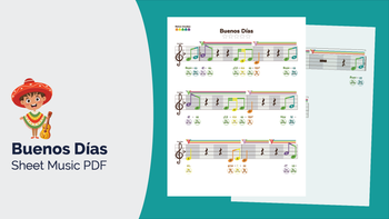 Buenos Días - Libro de Canciones Infantiles - Sheet Music PDF