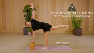 Stand Up - Parivrtta Ardha Chandrasana | Revolved Half Moon