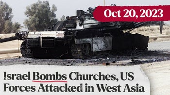 Israel Targets a Church Full of Civilians, Support For Palestine Grows, and US Troops Face attacks | First Thought