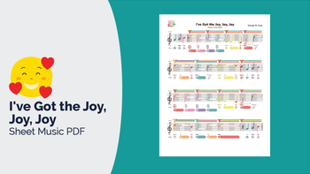 I'Ve Got The Joy, Joy, Joy- C Major - Gospel-Sm Vids