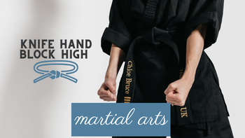 Blue Belt - Knife Hand Block high