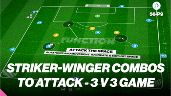 Striker - Winger Combinations to Attack | 56-P9