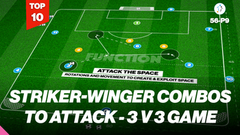 Striker - Winger Combinations to Attack | 56-P9
