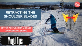 Shoulder Blades Retracted - Moguls Series Tips