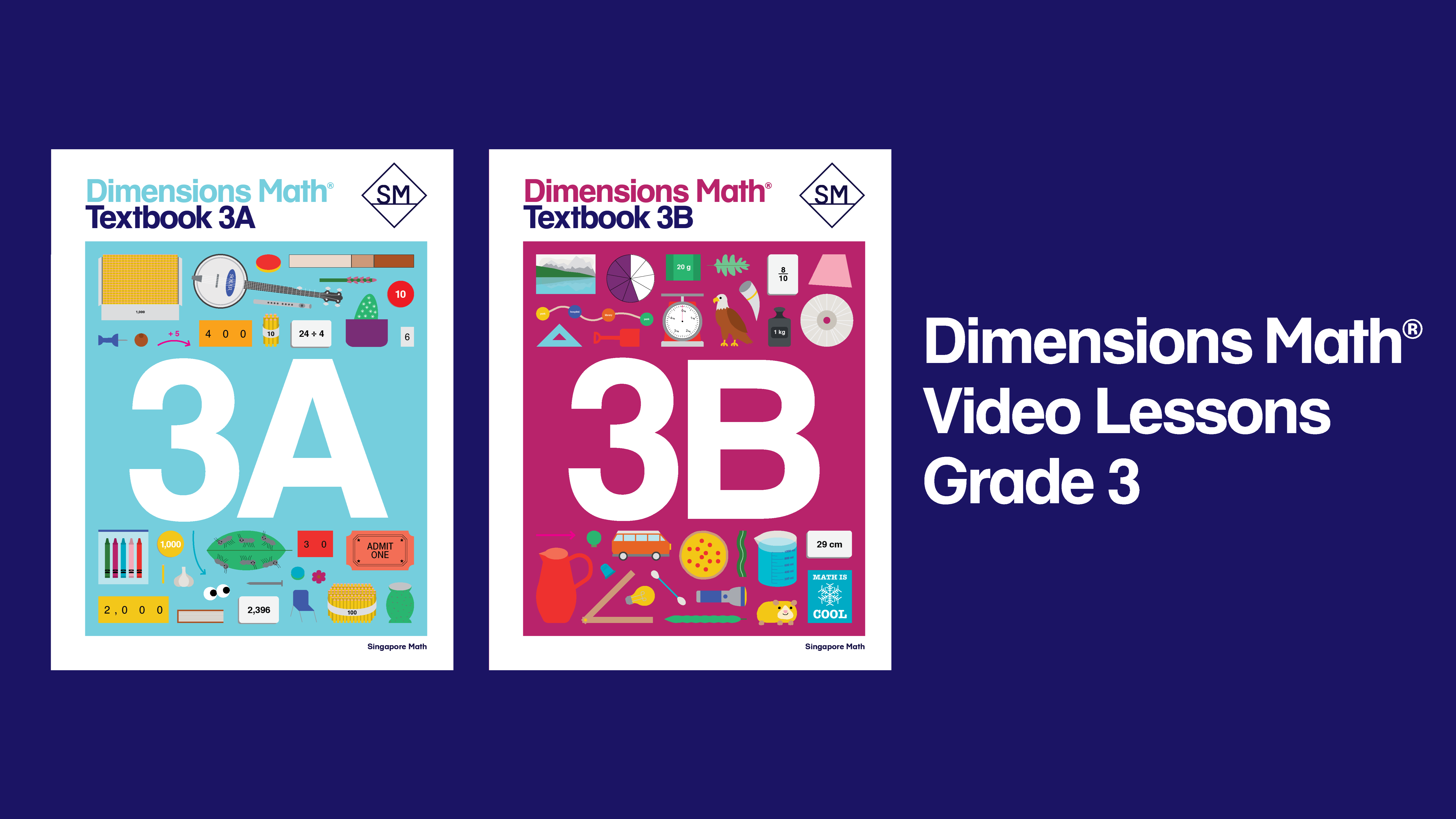 Dimensions Math® Video Lessons Grade 3