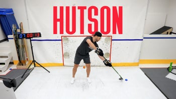 Lane Hutson Stickhandling Session